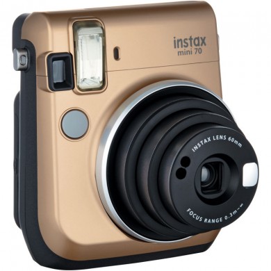 Камера моментальной печати Fuji INSTAX MINI 70 Stardust Gold EX D